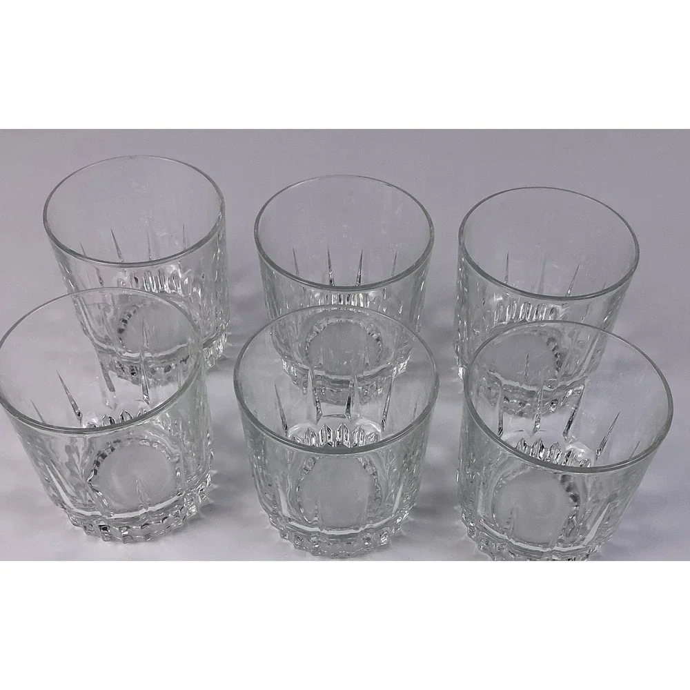 Duralex France Picardie Lowball‎ Glasses Set of 6 Clear 5